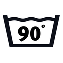Pflegehinweis: Waschen  Normalwaschgang 90  C