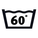 Pflegehinweis: Waschen  Normalwaschgang 60  C