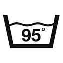 Pflegehinweis: Waschen  Normalwaschgang 95  C